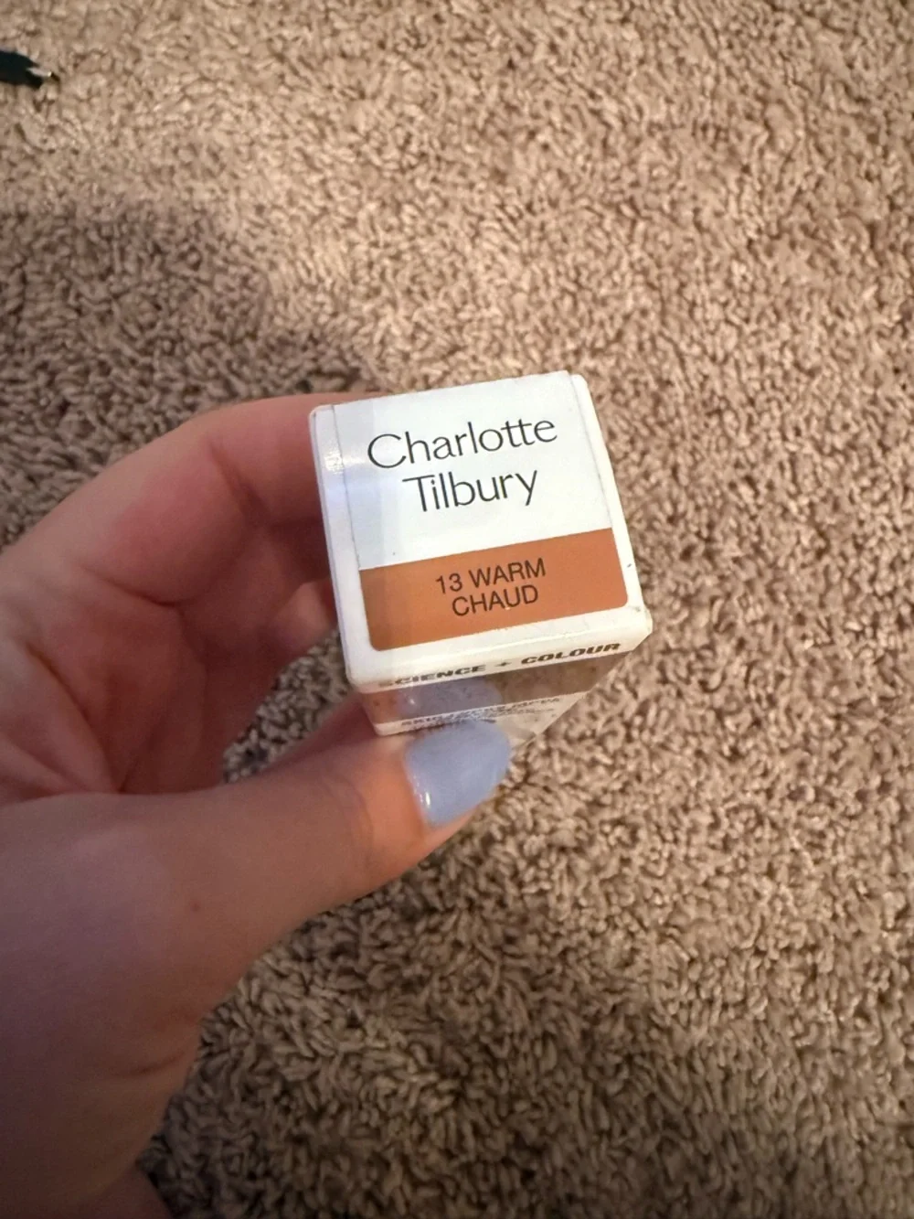 New! Charlotte Tilburry Beautiful Skin Foundation 13 warm chaud